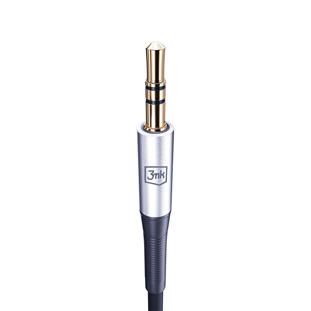 Кабел стерео 3mk AUX Cable Jack 3,5 mm - Jack 3,5 mm