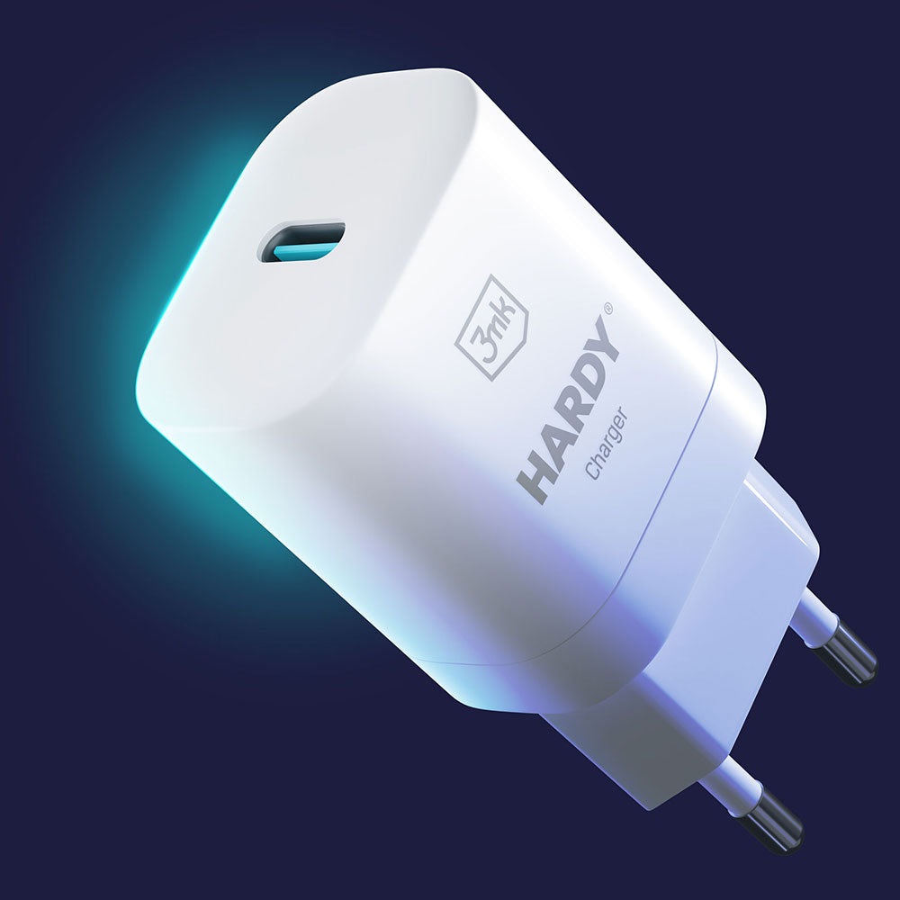 Бързо зарядно за всички Apple преносими устройства - 3mk Hardy Charger for Apple 33W