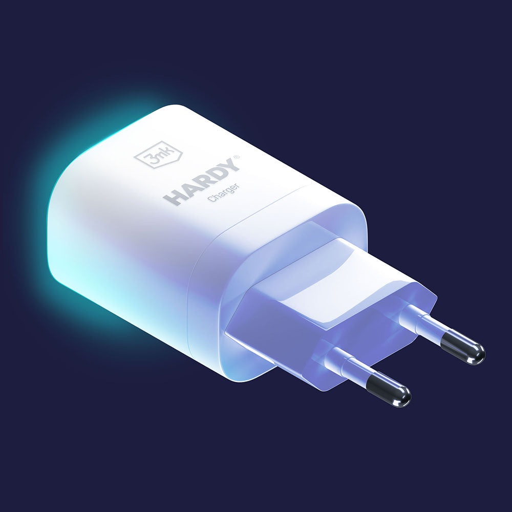 Бързо зарядно за всички Apple преносими устройства - 3mk Hardy Charger for Apple 33W