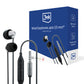 Слушалки жични - 3mk Wired Earphones Jack 3,5 mm