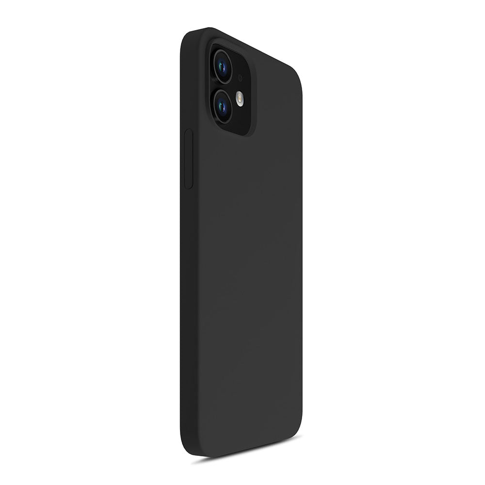 Силиконов калъф за Apple iPhone 12 - 3mk Hardy Silicone MagCase Black