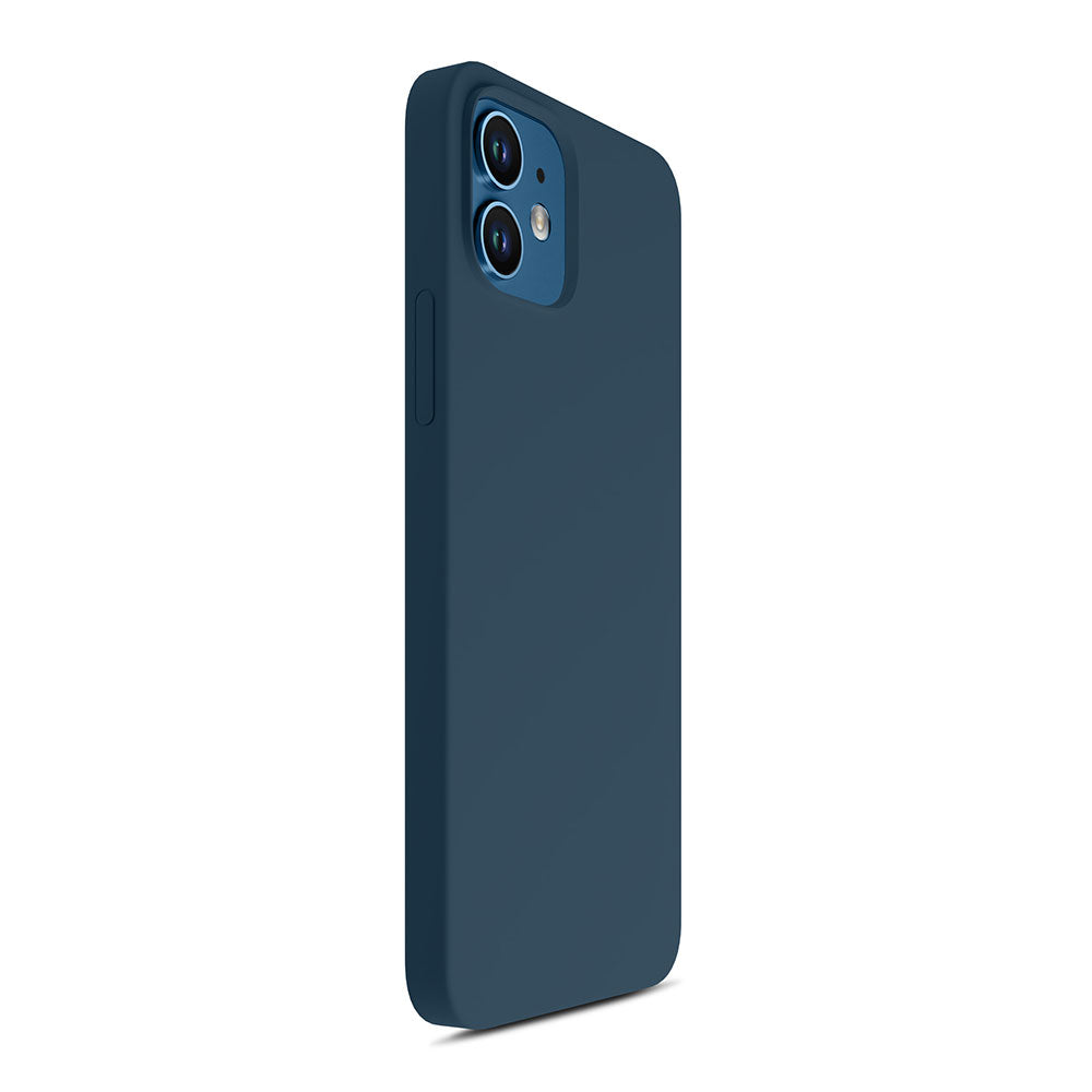 Силиконов калъф за Apple iPhone 12 - 3mk Hardy Silicone MagCase Blue