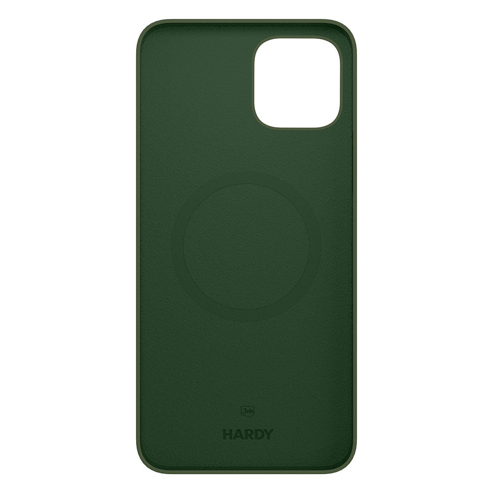 Силиконов калъф за Apple iPhone 13 - 3mk Hardy Silicone MagCase Alpine Green