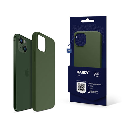 Силиконов калъф за Apple iPhone 13 - 3mk Hardy Silicone MagCase Alpine Green