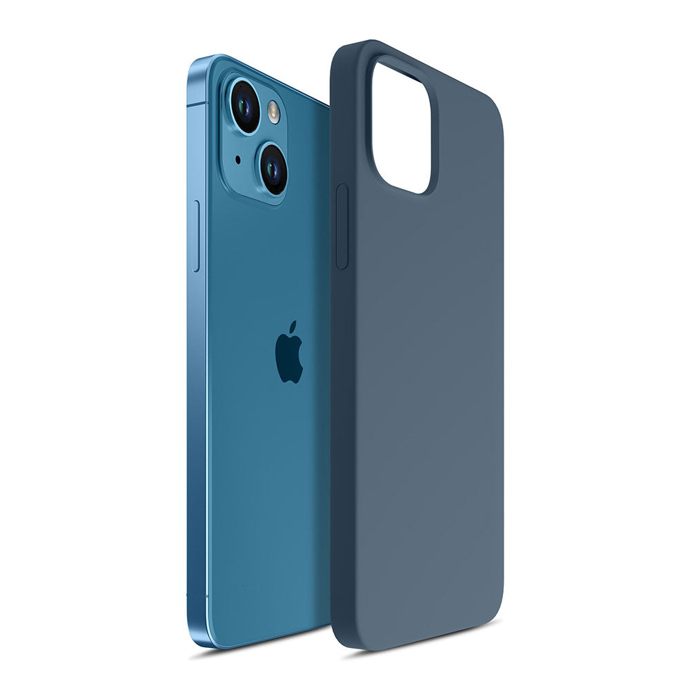 Силиконов калъф за Apple iPhone 13 - 3mk Hardy Silicone MagCase Blue