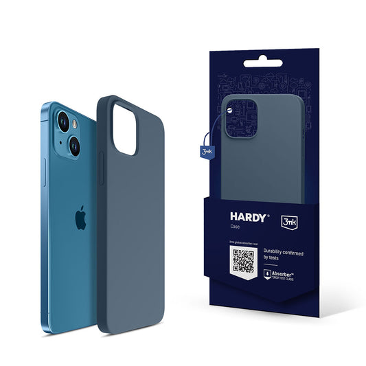 Силиконов калъф за Apple iPhone 13 - 3mk Hardy Silicone MagCase Blue