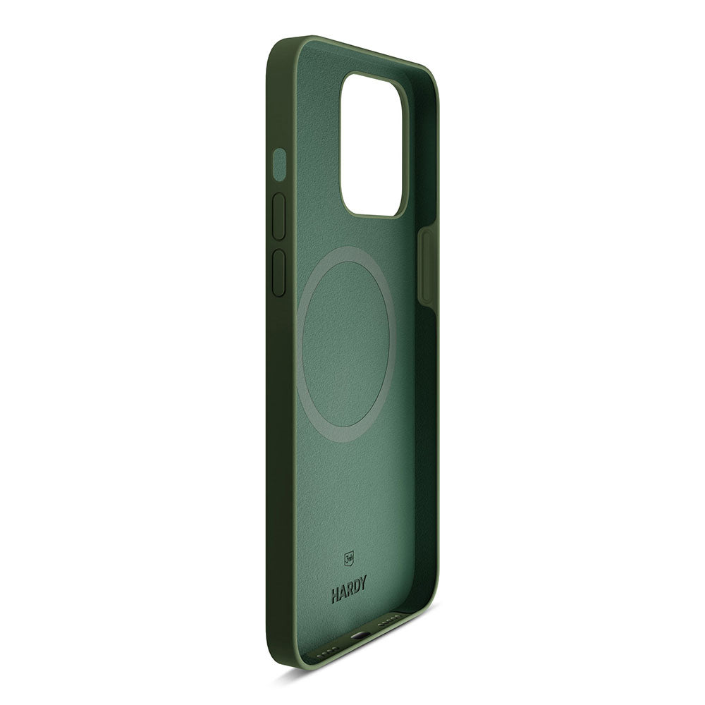 Apple iPhone 13 Pro - 3mk Hardy Silicone MagCase Alpine Green