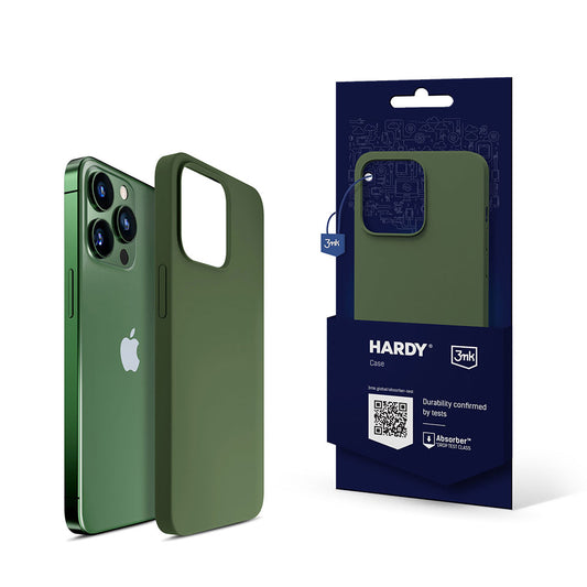 Apple iPhone 13 Pro - 3mk Hardy Silicone MagCase Alpine Green