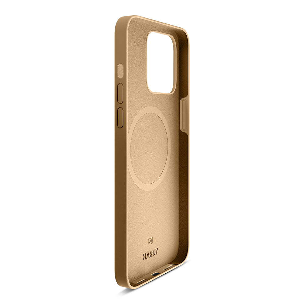 Apple iPhone 13 Pro Max - 3mk Hardy Silicone MagCase Gold