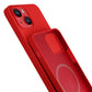 Силиконов калъф за Apple iPhone 14 Pro - 3mk Hardy Silicone MagCase Red