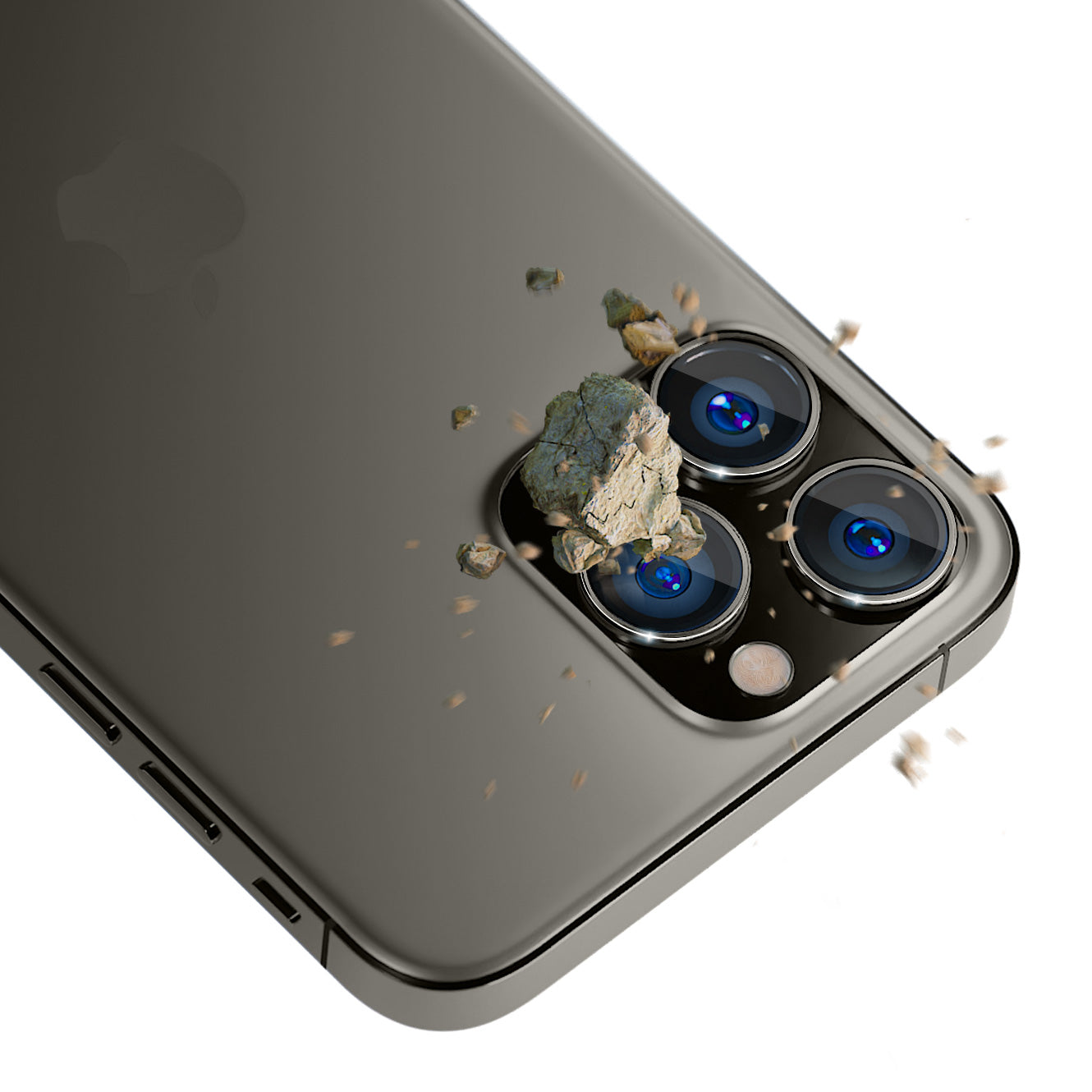 Протектор за камерата на Apple iPhone 14 Pro/ iPhone 14 Pro Max - 3mk Lens Protection Pro Graphite