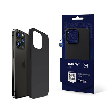 Силиконов калъф за Apple iPhone 14 Pro - 3mk Hardy Silicone MagCase Graphite