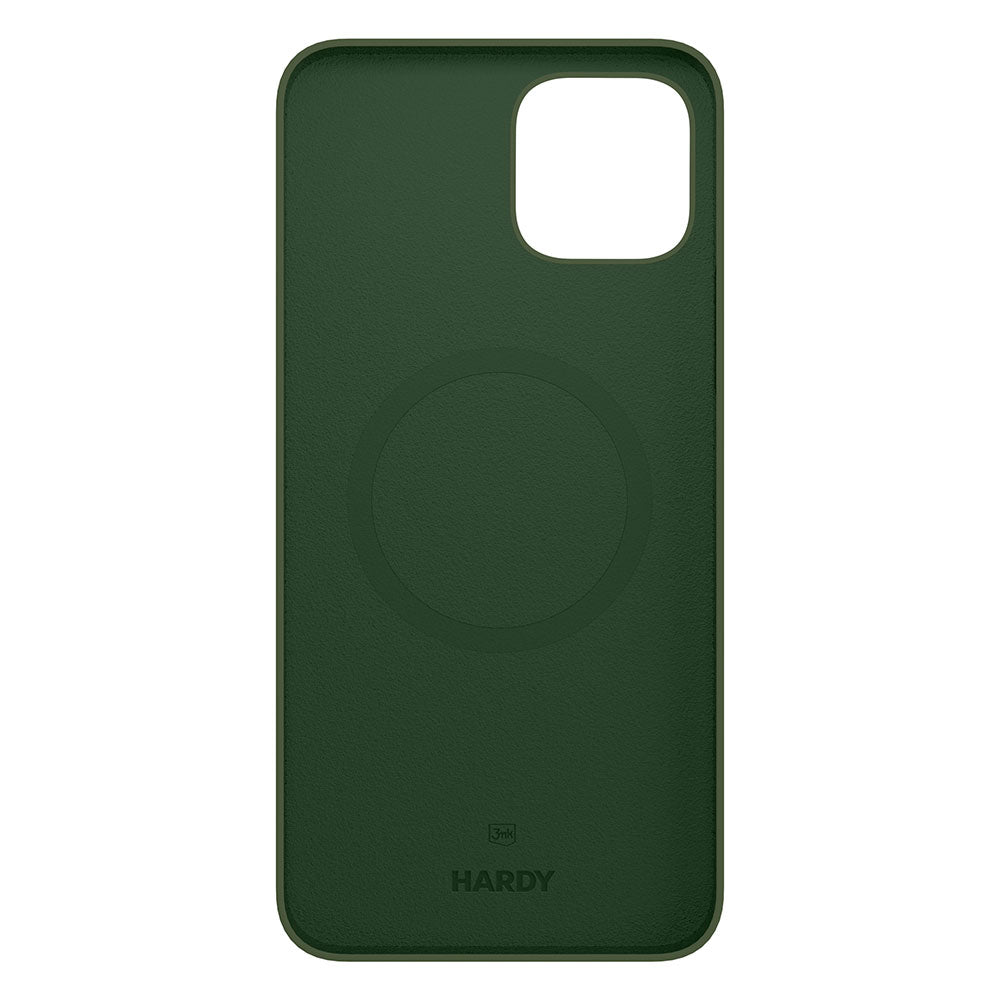 Силиконов калъф за Apple iPhone 15 Pro - 3mk Hardy Silicone MagCaseAlpine Green