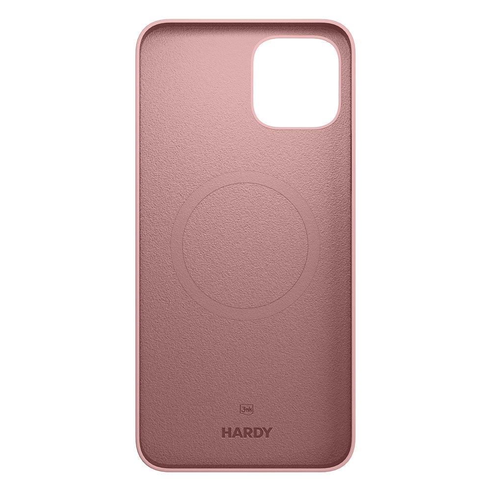 Силиконов калъф за Apple iPhone 15 Plus - 3mk Hardy Silicone MagCase Pink