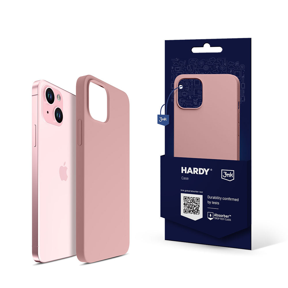 Силиконов калъф за Apple iPhone 15 Plus - 3mk Hardy Silicone MagCase Pink