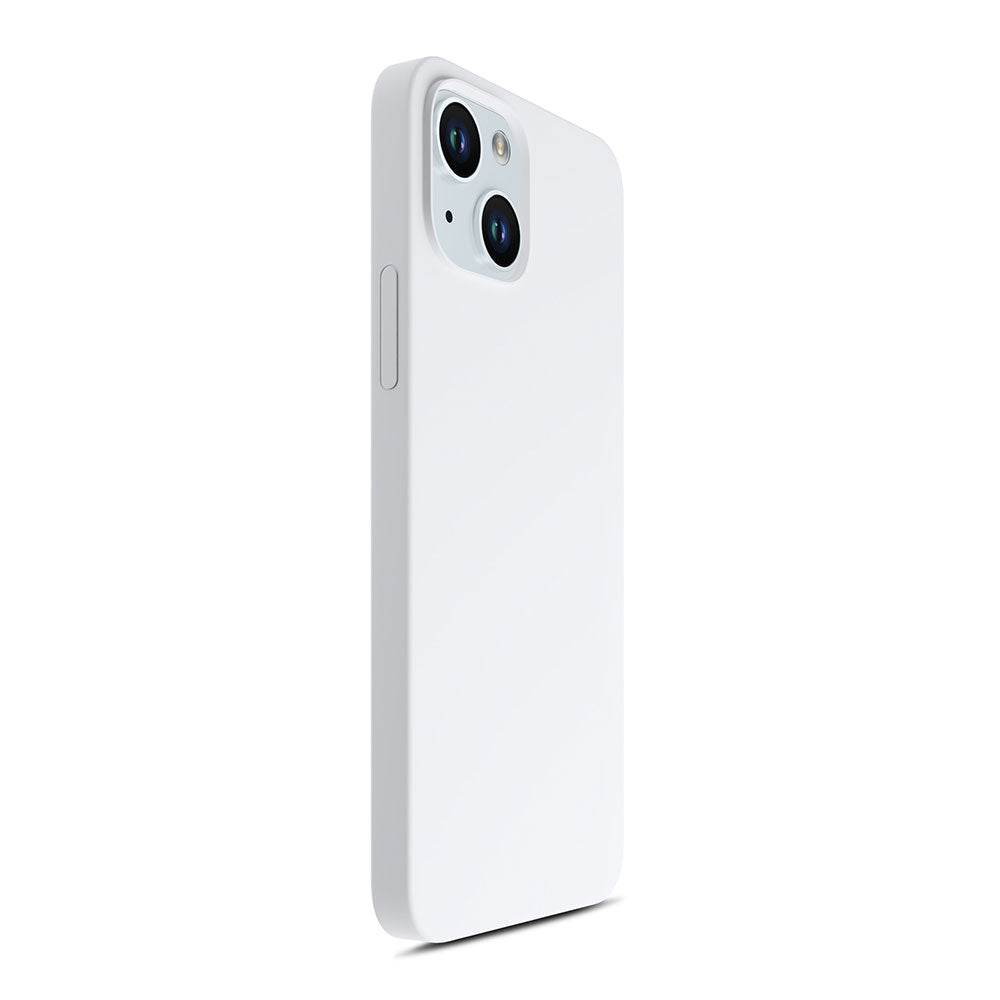 Силиконов калъф за Apple iPhone 15 Pro - 3mk Hardy Silicone MagCaseSilver-White