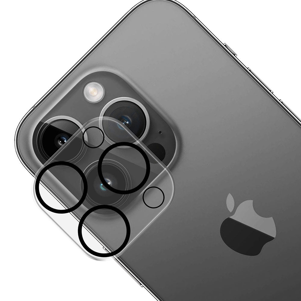 Протектор за пълно покритие на камерата на Apple iPhone 15 Pro/ iPhone 15 Pro Max - 3mk Lens Pro Full Cover