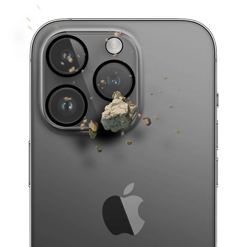 Протектор за пълно покритие на камерата на Apple iPhone 15 Pro/ iPhone 15 Pro Max - 3mk Lens Pro Full Cover