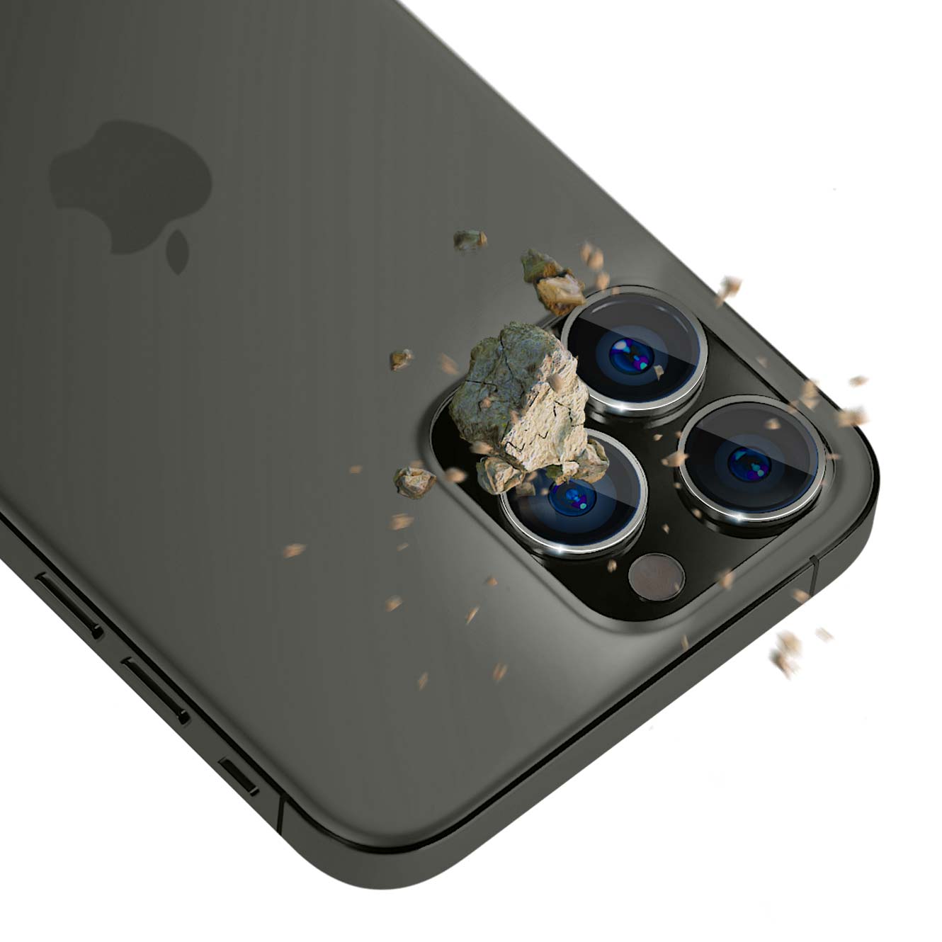 Протектор за камерата на Apple iPhone 15 Pro - 3mk Lens Protection Pro Silver