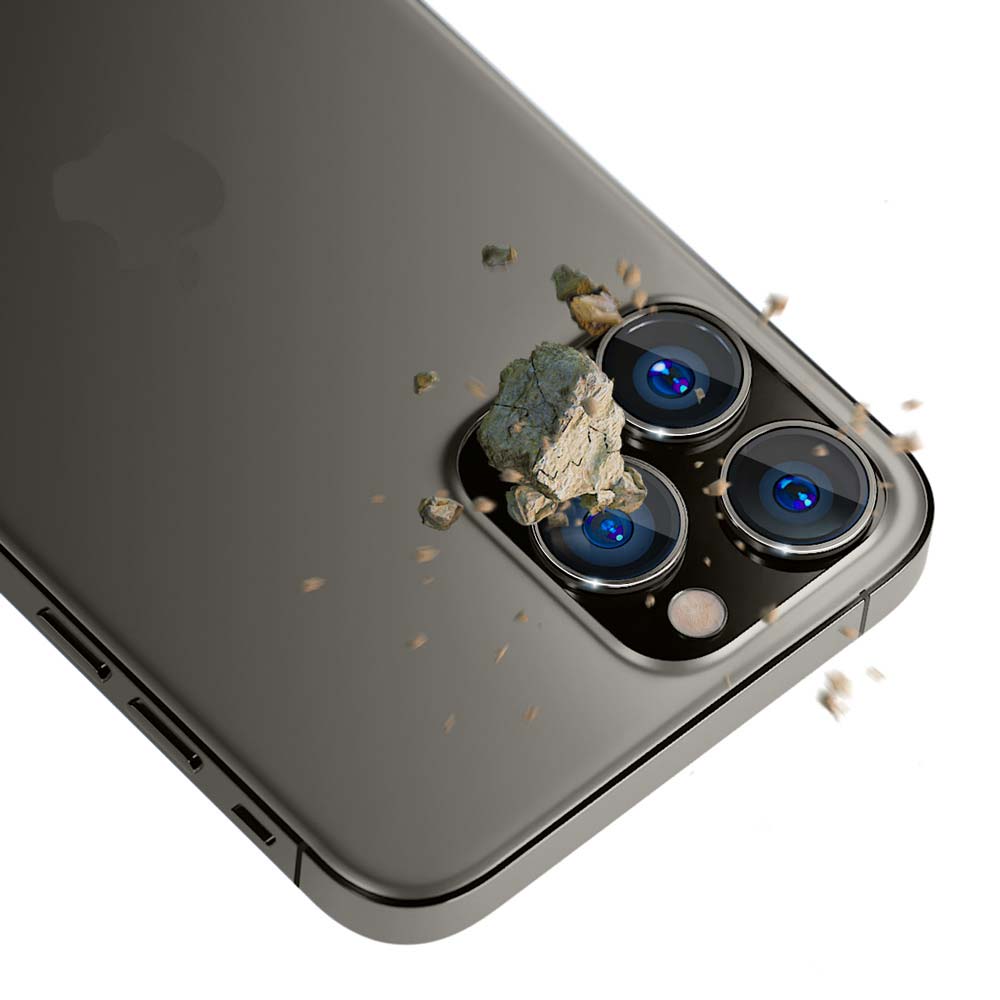 Протектор за камерата на Apple iPhone 15 Pro - 3mk Lens Protection Pro Graphite