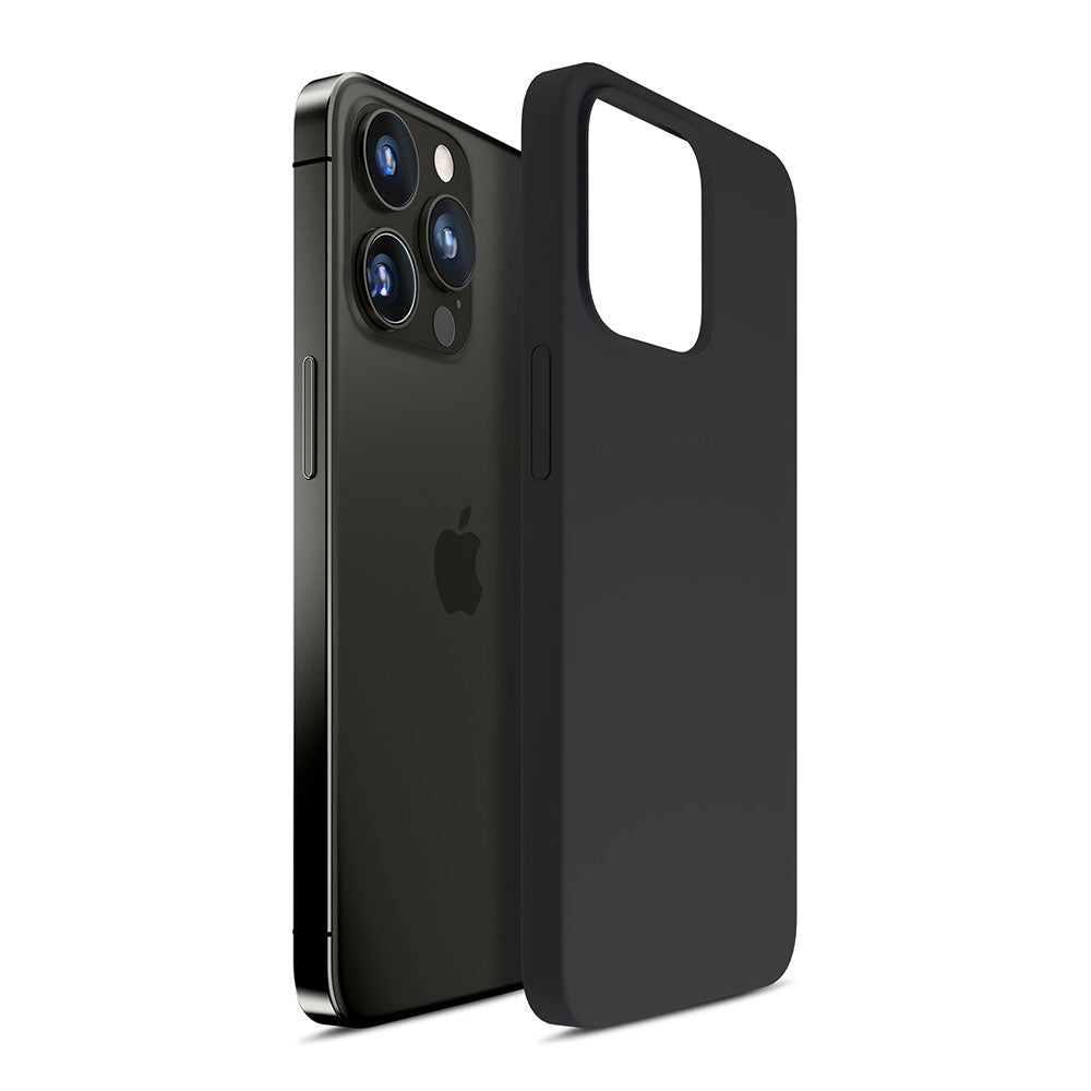 Силиконов калъф за Apple iPhone 15 Pro Max - 3mk Hardy Silicone MagCase Graphite