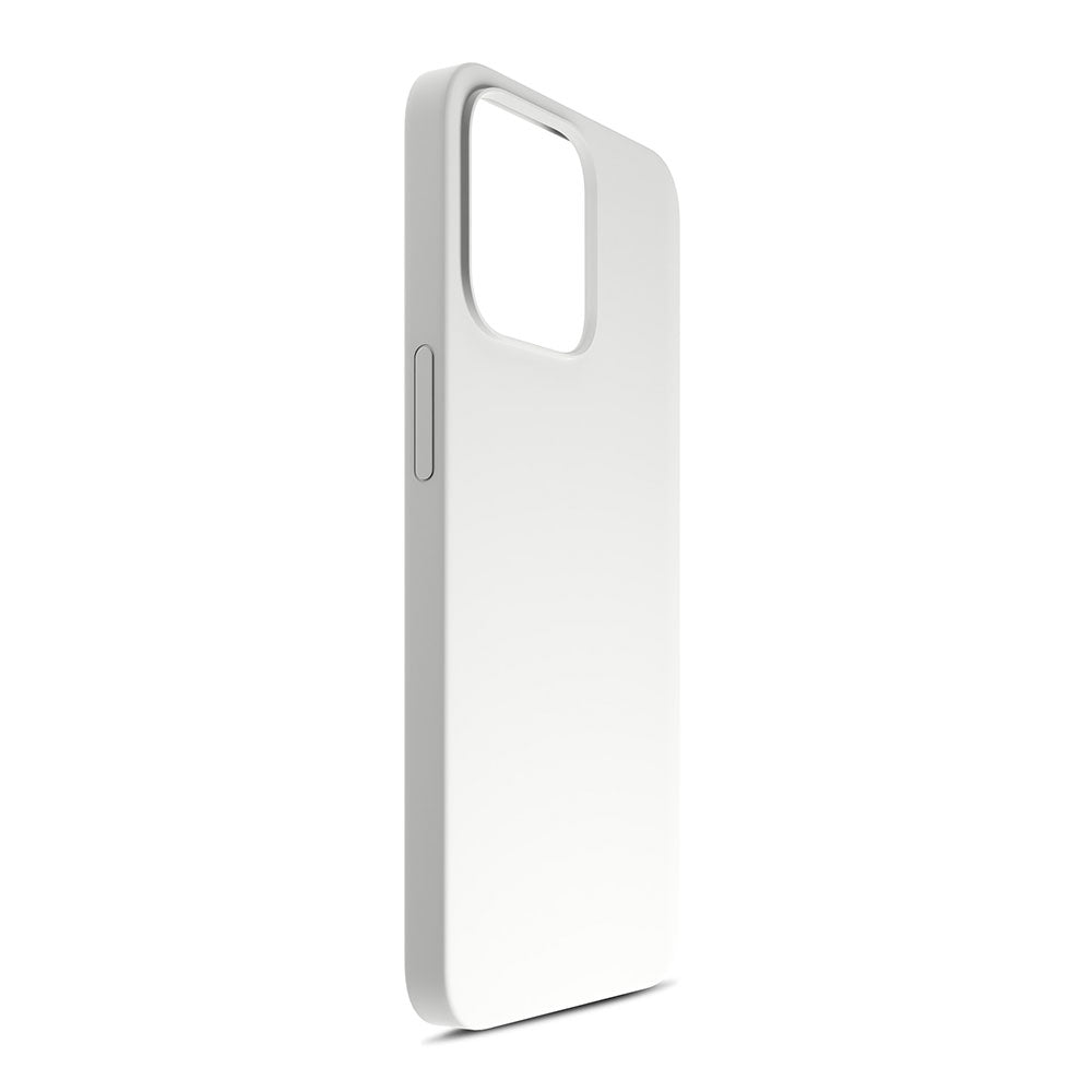 Силиконов калъф за Apple iPhone 15 Pro Max - 3mk Hardy Silicone MagCase Silver-White