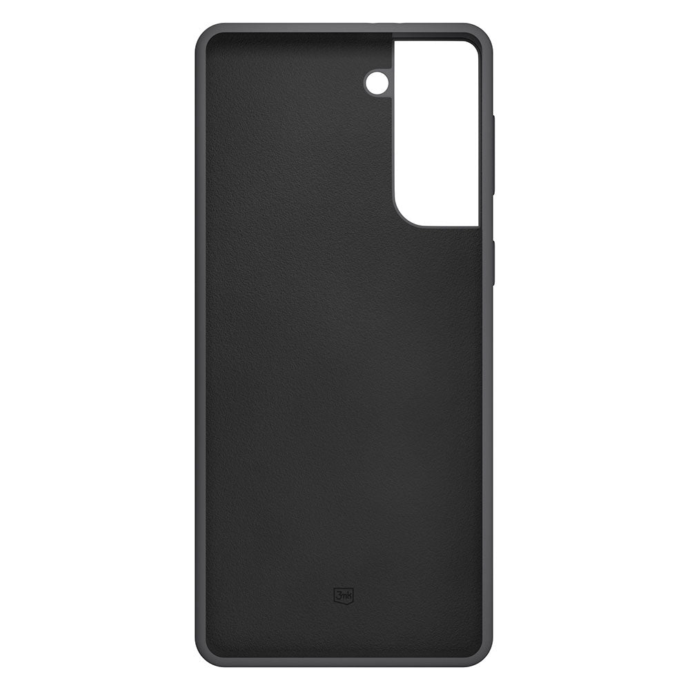 Черен силиконов калъф за Samsung Galaxy S21+ 5G - 3mk Silicone Case