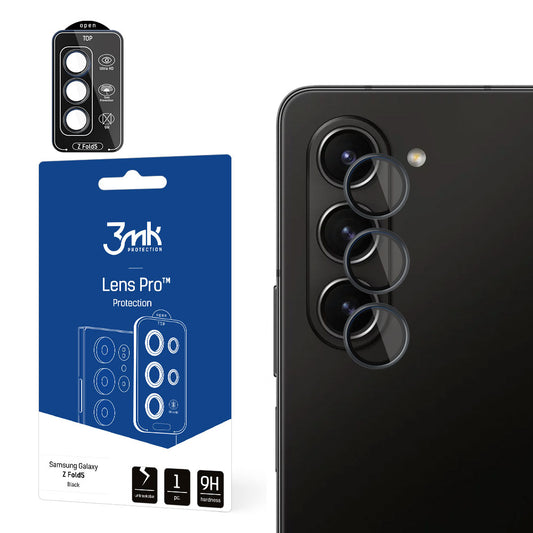 Протектор за камерата на Samsung Galaxy Z Fold 5 - 3mk Lens Protection Pro Black