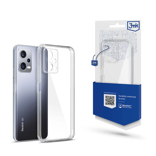 Прозрачен калъф за Xiaomi Redmi Note 12 Pro+ - 3mk Clear Case